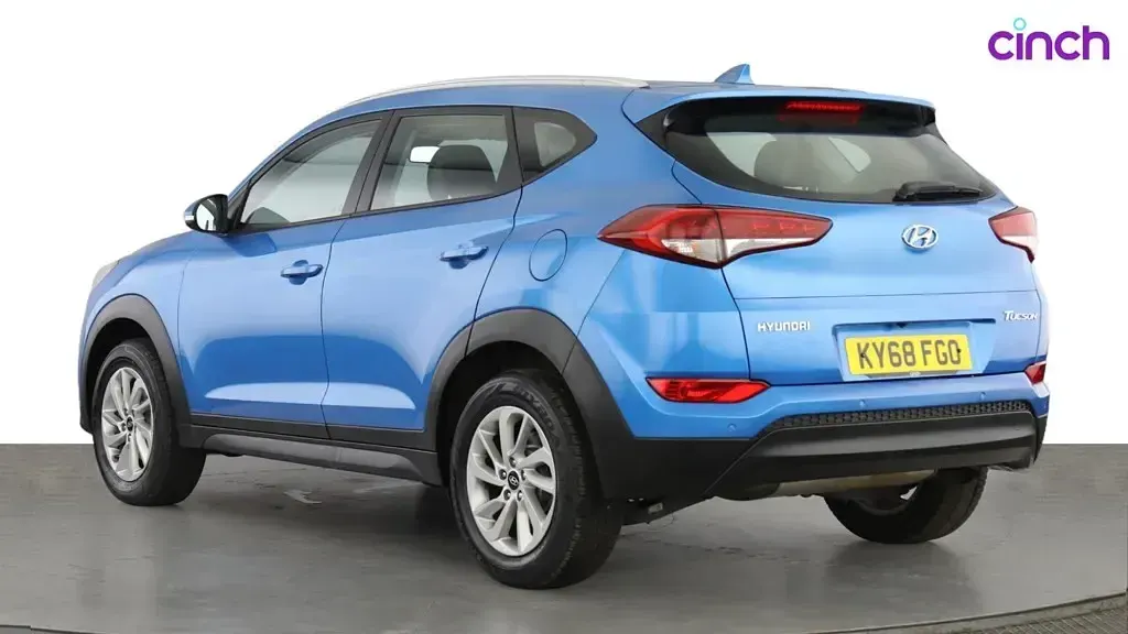 Used Hyundai Tucson SE 177 HP (130 kW) 2018 Blue SUV