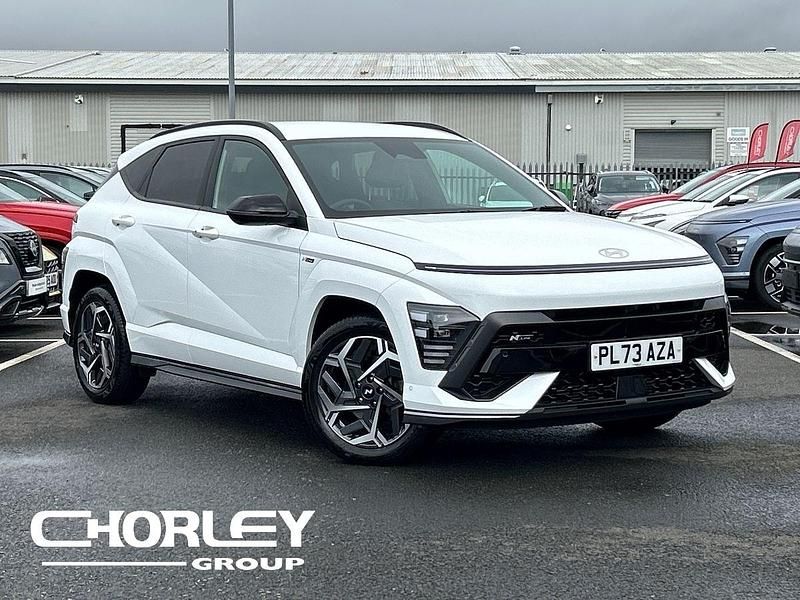 White Used 2023 Hyundai Kona N Line SUV | £19,456 (Fair price) - Image 1/4