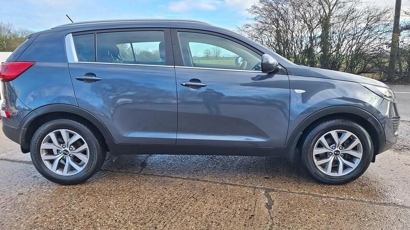Used Kia Sportage 114 HP (83 kW) 2016 Blue SUV