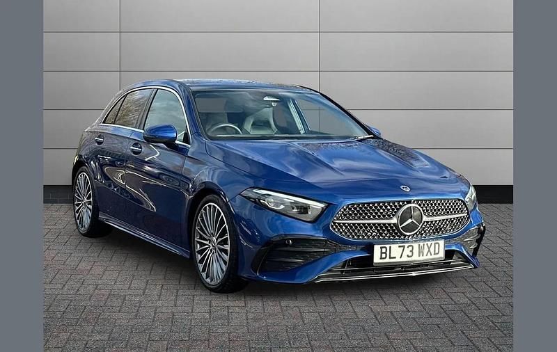 Blue Used 2024 Mercedes A200 AMG Line Premium Plus Hatchback | £25,895 (A bit pricey) - Image 1/4