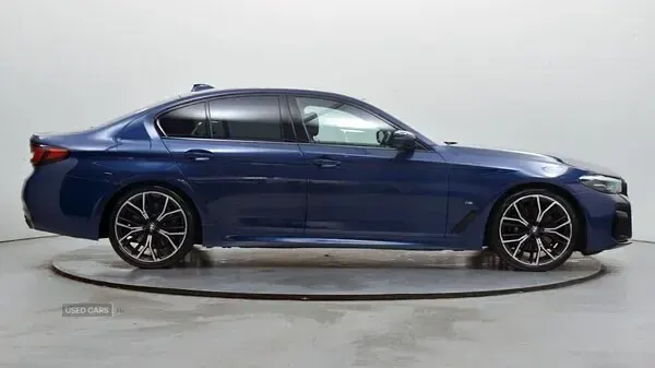Used BMW 520 M Sport 187 HP (137 kW) 2021 Blue Sedan