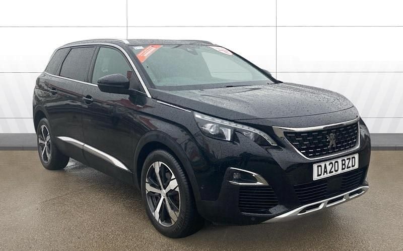 Black Used 2020 Peugeot 5008 GT-line SUV | £15,990 (Good price) - Image 1/4