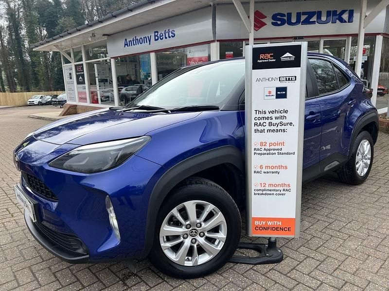 Used Toyota Yaris Hybrid 2023 Blue Hatchback