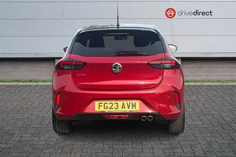 Used Vauxhall Corsa Ultimate 130 HP (95 kW) 2023 Red Hatchback