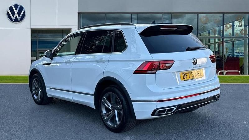 Used VW Tiguan R-line 150 HP (110 kW) 2024 Pure white SUV