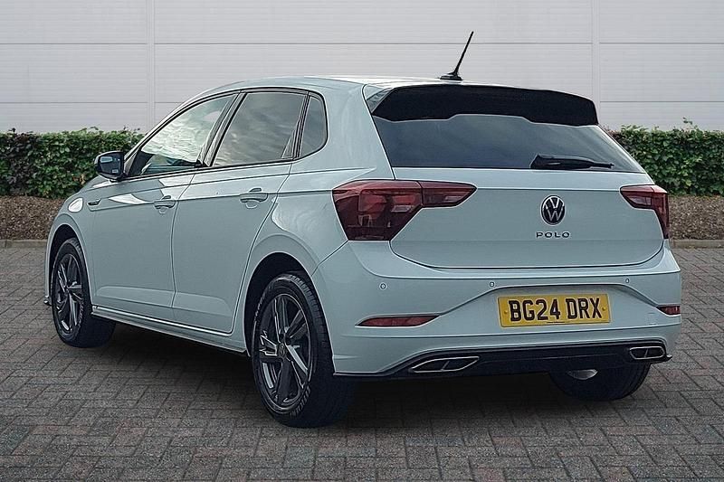 Used VW Polo R-line 95 HP (69 kW) 2024 White Hatchback
