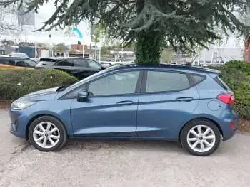 Used Ford Fiesta Trend 125 HP (91 kW) 2022 Blue Hatchback