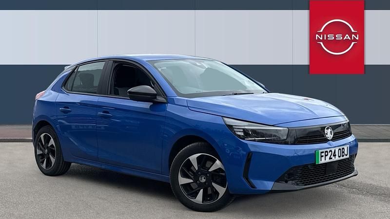 Used Vauxhall Corsa-e Design Edition 100 kW (136 HP) 2024 Blue Hatchback