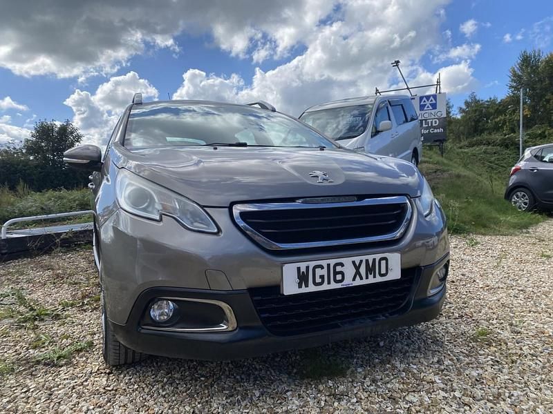 Grey Used 2016 Peugeot 2008 Active SUV | £4,995 (Fair price) - Image 1/4