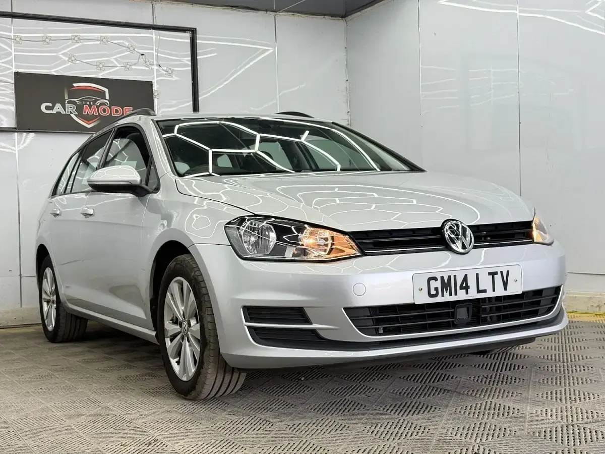 Used VW Golf VII SE 122 HP (89 kW) 2014 Silver Estate