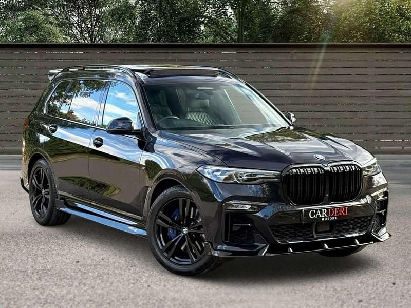 Black Used 2019 BMW X7 M Sport SUV | £44,900 (Expensive) - Image 1/4