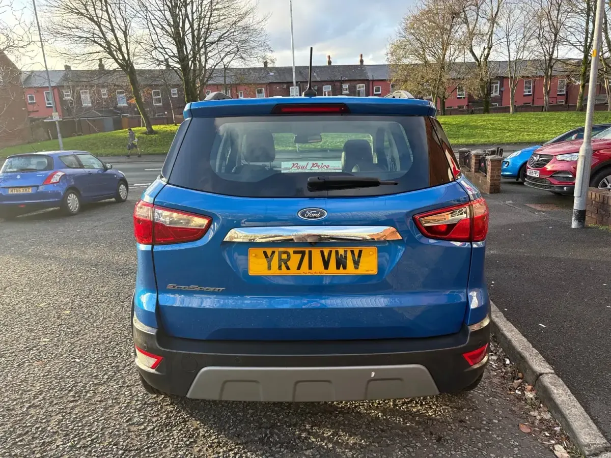 Usado Ford Ecosport Titanium 125 HP (91 kW) 2021 Azul SUV