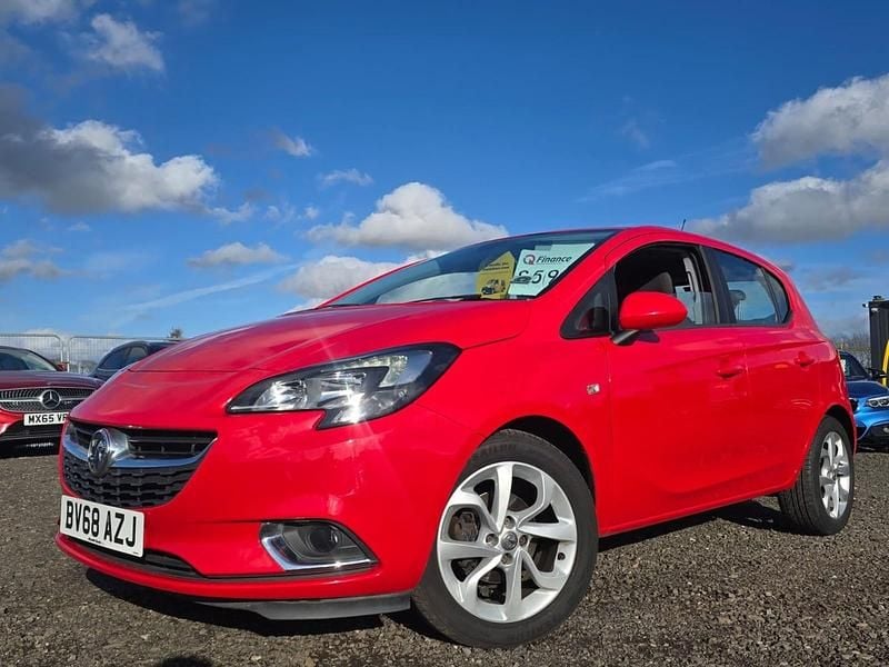 Used Vauxhall Corsa SRi 90 HP (66 kW) 2018 Red Hatchback