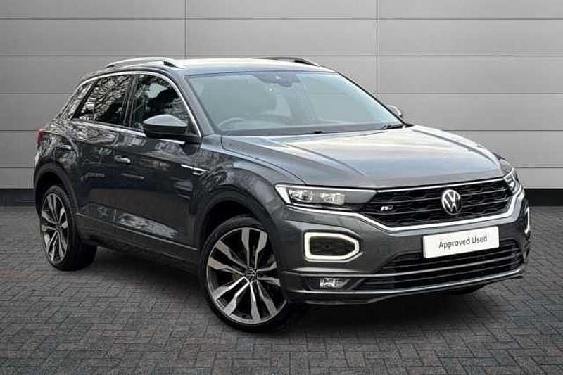 Used VW T-Roc R-line 150 HP (110 kW) 2021 Grey SUV