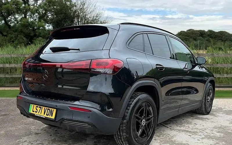 Used Mercedes EQA250 AMG line 139 kW (190 HP) 2021 Black SUV