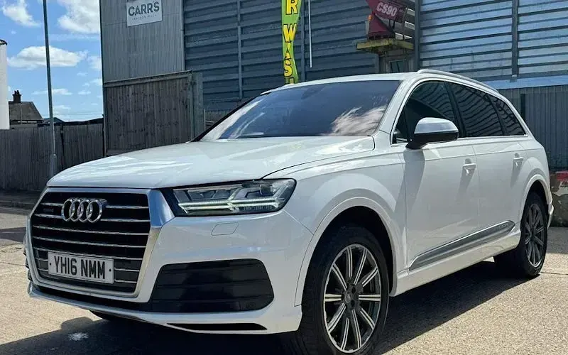 Used Audi Q7 S-Line 272 HP (200 kW) 2016 White SUV