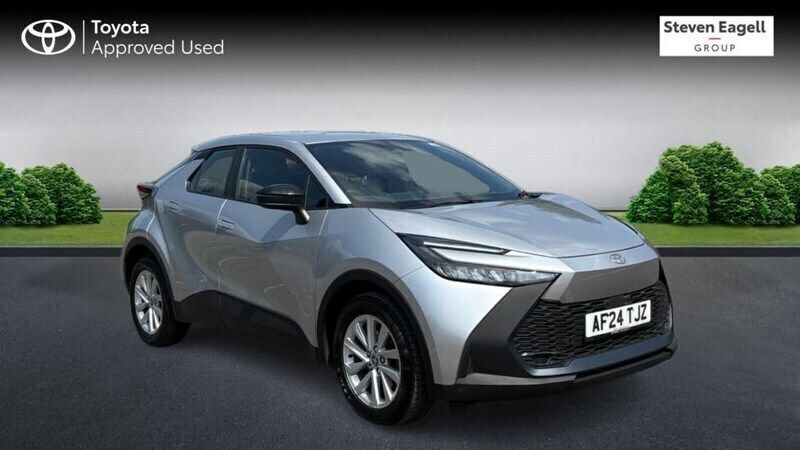 Silver Used 2024 Toyota C-HR SUV | £22,522 (Good price) - Image 1/4