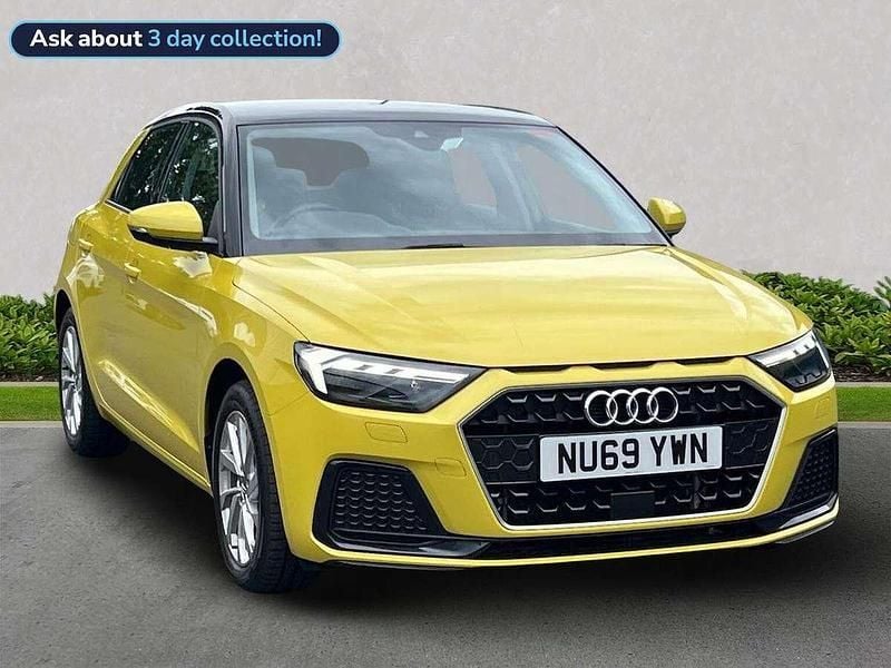 Yellow Used 2020 Audi A1 Sport Hatchback | £15,667 (Fair price) - Image 1/4