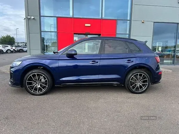 Used Audi Q5 S-Line 204 HP (150 kW) 2021 Blue SUV
