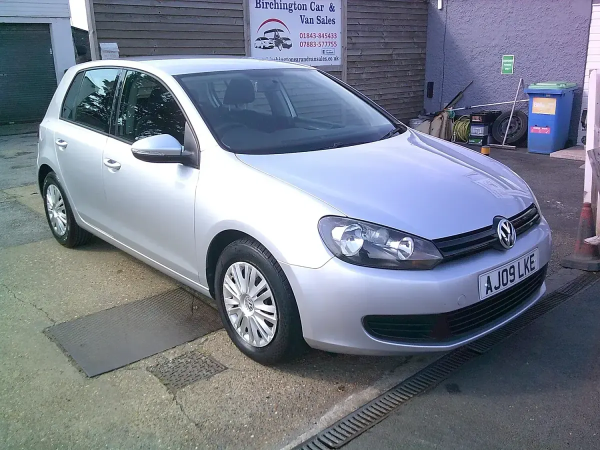 Used VW Golf VI S 102 HP (75 kW) 2009 Silver Hatchback