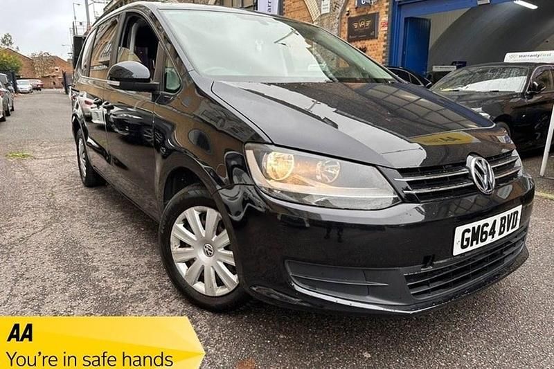 Used VW Sharan S 140 HP (102 kW) 2015 Black MPV