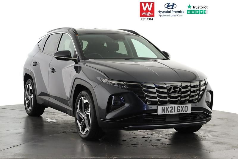 Grey Used 2021 Hyundai Tucson Premium SUV | £20,049 (Good price) - Image 1/4