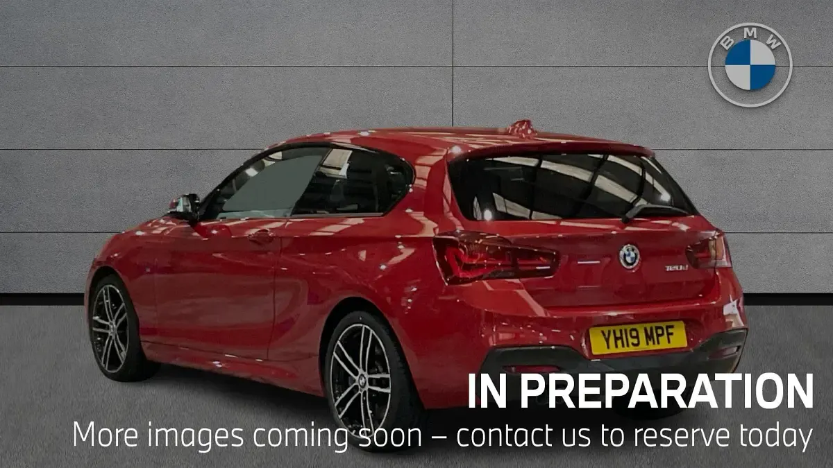 Used BMW 120 M Sport 190 HP (139 kW) 2019 Red Hatchback