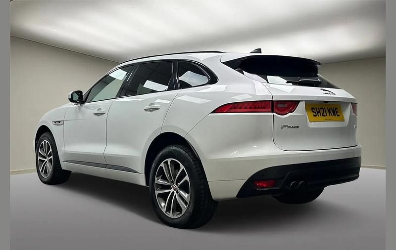 Used Jaguar F-Pace R-Sport 177 HP (130 kW) 2021 White SUV