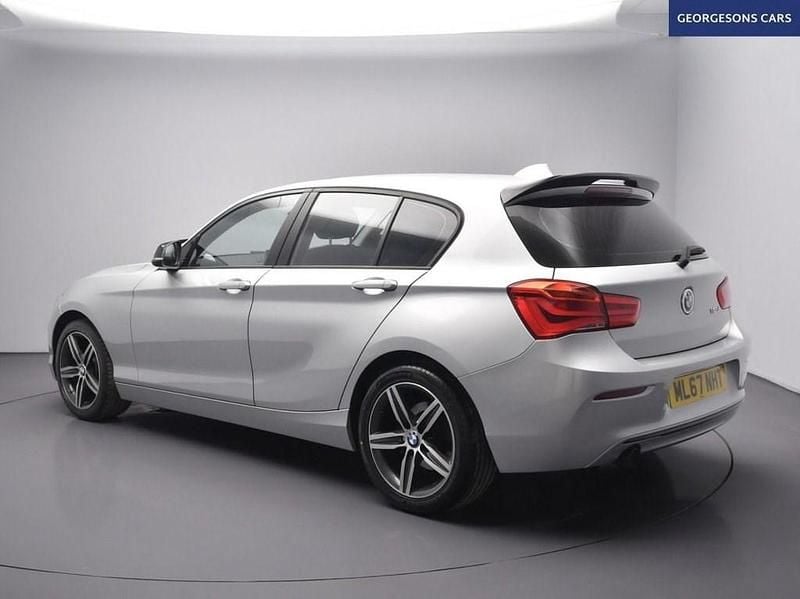 Used BMW 116 Sport Line 116 HP (85 kW) 2017 Silver Hatchback