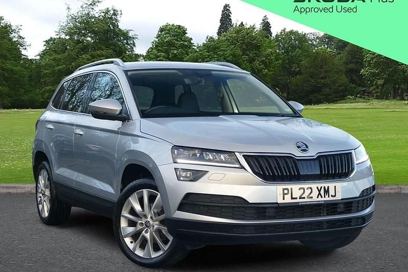 Silver Used 2022 Skoda Karoq SE L SUV | £17,995 (Good price) - Image 1/1