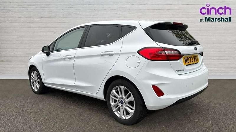 Used Ford Fiesta Titanium 100 HP (73 kW) 2023 White Hatchback