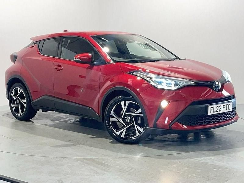 Red Used 2022 Toyota C-HR Design SUV | £19,999 (Fair price) - Image 1/4