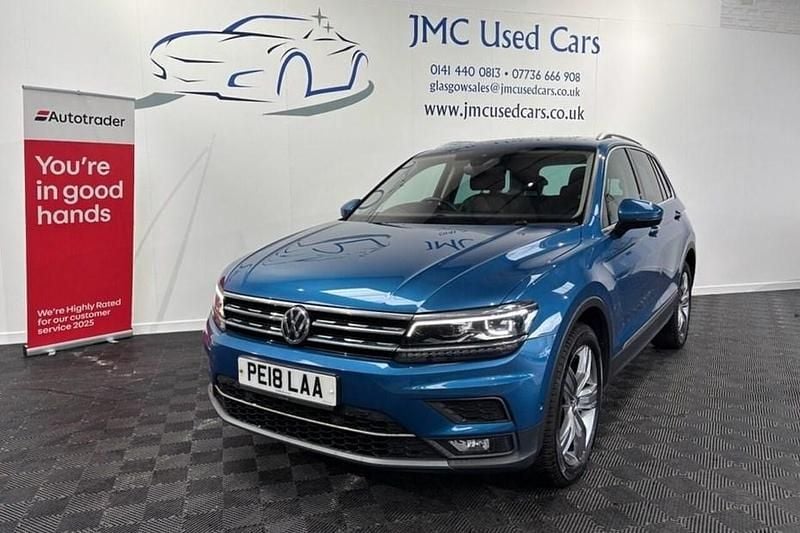Usado VW Tiguan SEL 180 HP (132 kW) 2018 Azul SUV