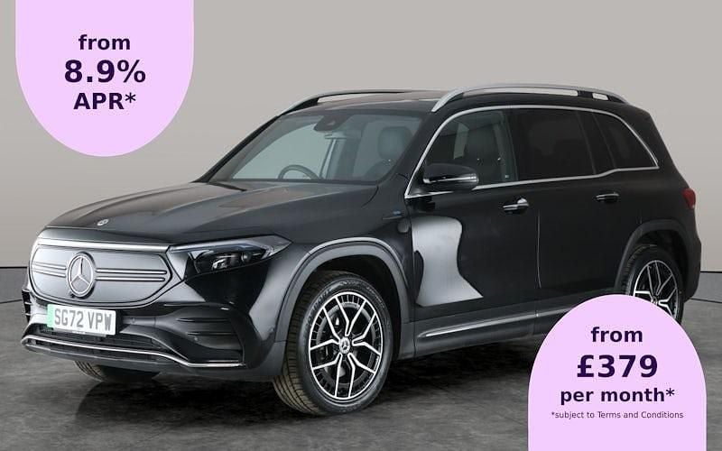 Black Used 2022 Mercedes EQB300 AMG Line Premium SUV | £26,136 (Fair price) - Image 1/2