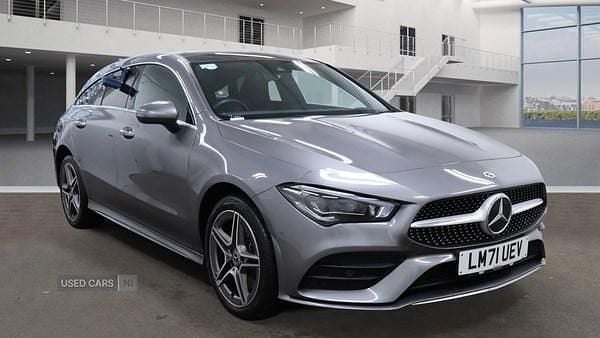 Grey Used 2022 Mercedes CLA250e AMG Line Premium Plus Sedan | £25,985 (Fair price) - Image 1/4