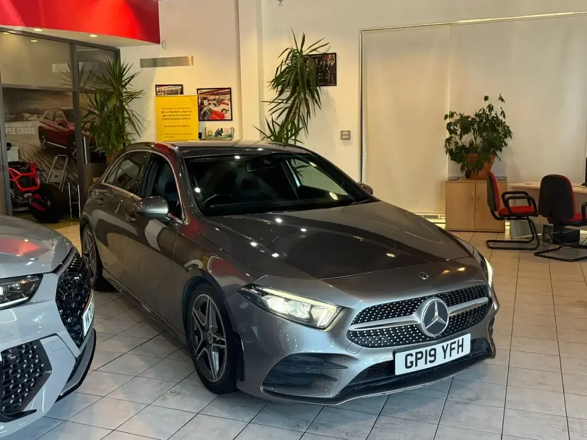 Used Mercedes A220 AMG line 2019 Grey Hatchback