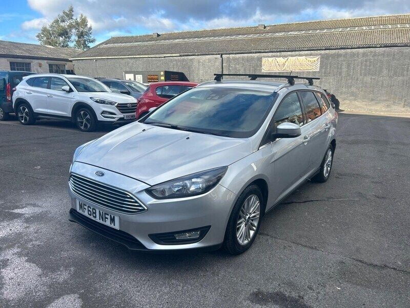 Silver Used 2018 Ford Focus Zetec Estate | £5,200 (Fair price) - Image 1/4
