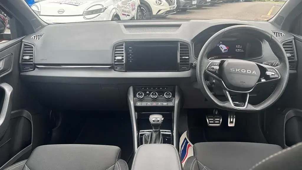 Used Skoda Karoq SportLine 190 HP (139 kW) 2025 Red SUV
