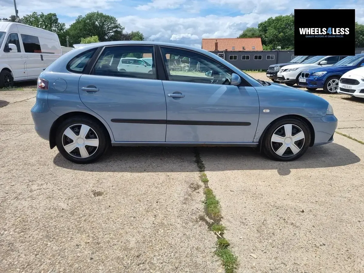 Used Seat Ibiza Stylance 75 HP (55 kW) 2006 Blue Hatchback