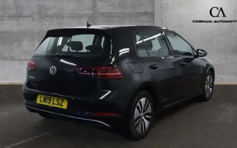 Used VW e-Golf 99 kW (135 HP) 2019 Black Hatchback