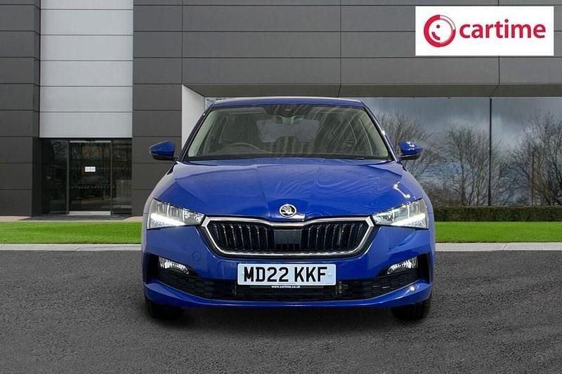 Used Skoda Scala SE 150 HP (110 kW) 2022 Blue Hatchback