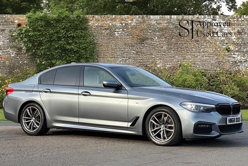 Used BMW 520 M Sport 2018 Blue Sedan