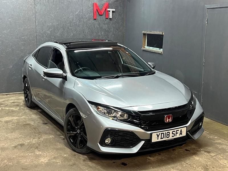 Silver Used 2018 Honda Civic EX Hatchback | £9,990 (Super price) - Image 1/4