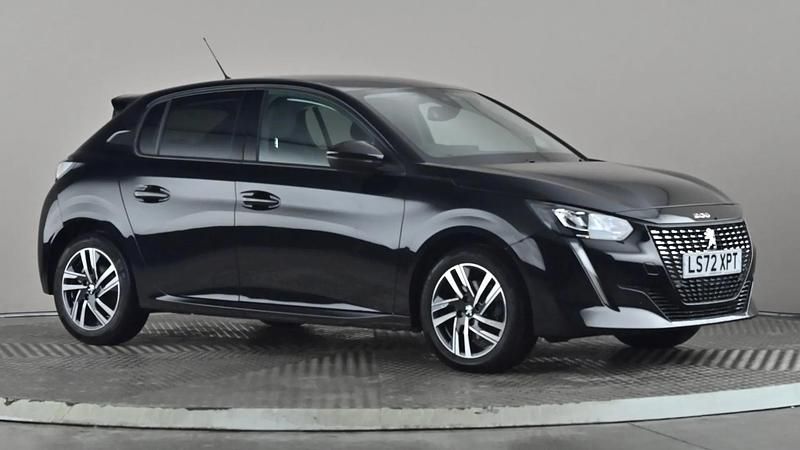 Black Used 2022 Peugeot 208 Allure+ Hatchback | £14,998 (Fair price) - Image 1/3
