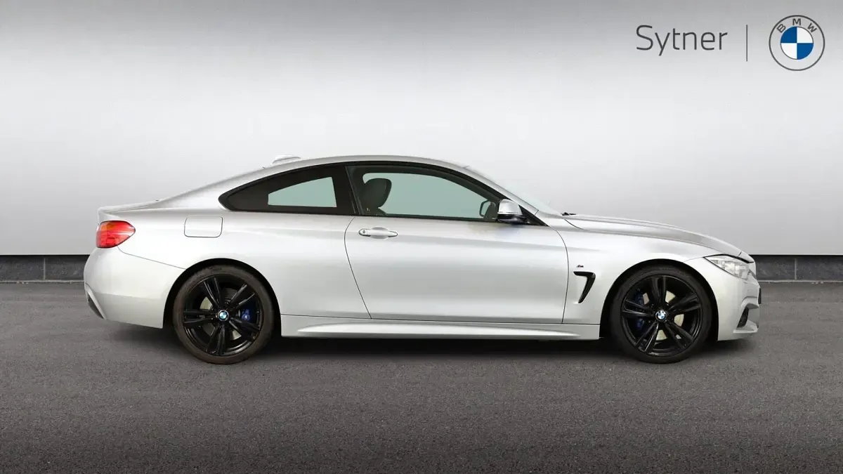 Used BMW 420 M Sport 187 HP (137 kW) 2015 Silver Coupe