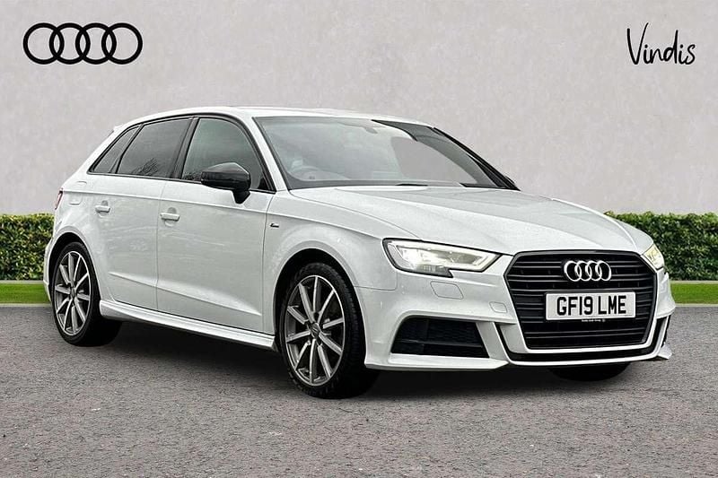 White Used 2019 Audi A3 Black Edition Hatchback | £14,900 (Fair price) - Image 1/4