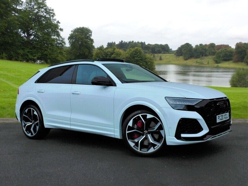 White Used 2020 Audi RS Q8 Premium SUV | £76,999 (Expensive) - Image 1/4