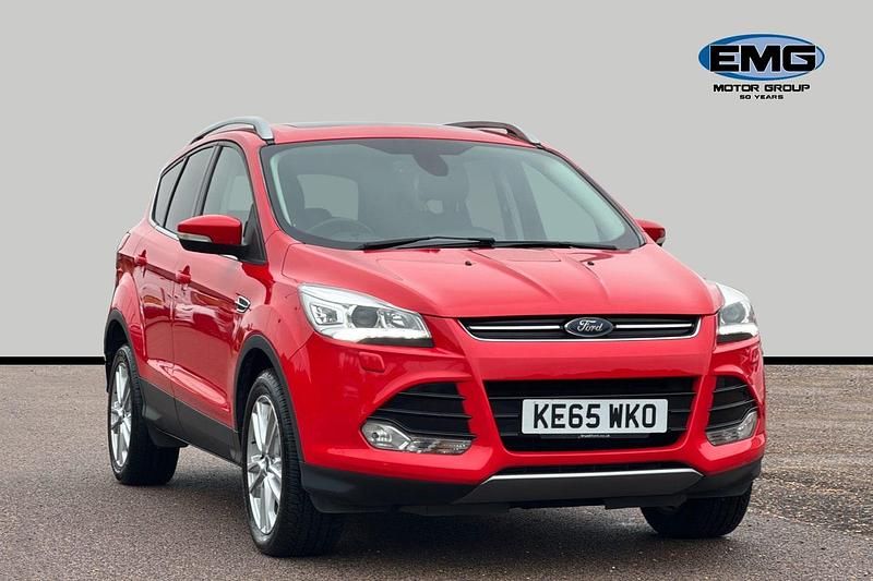 Red Used 2015 Ford Kuga Titanium X SUV | £7,795 (Fair price) - Image 1/3