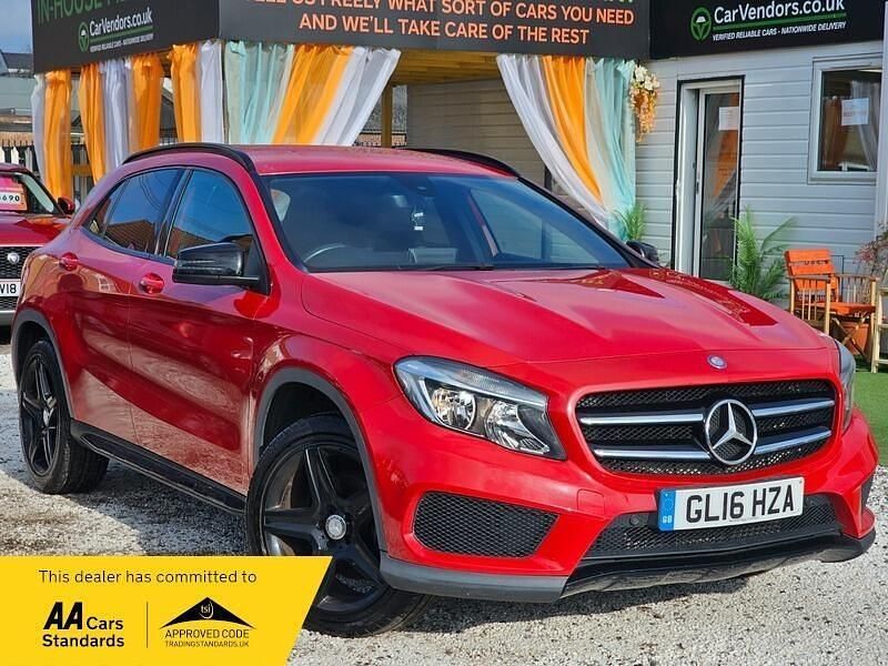 Used Mercedes GLA200 AMG line 136 HP (100 kW) 2016 Red SUV