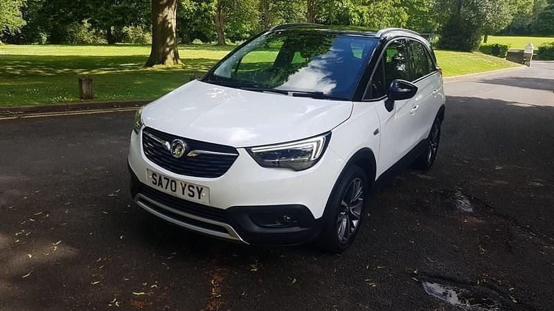 White Used 2020 Vauxhall Crossland X Elite SUV | £9,695 (Fair price) - Image 1/4